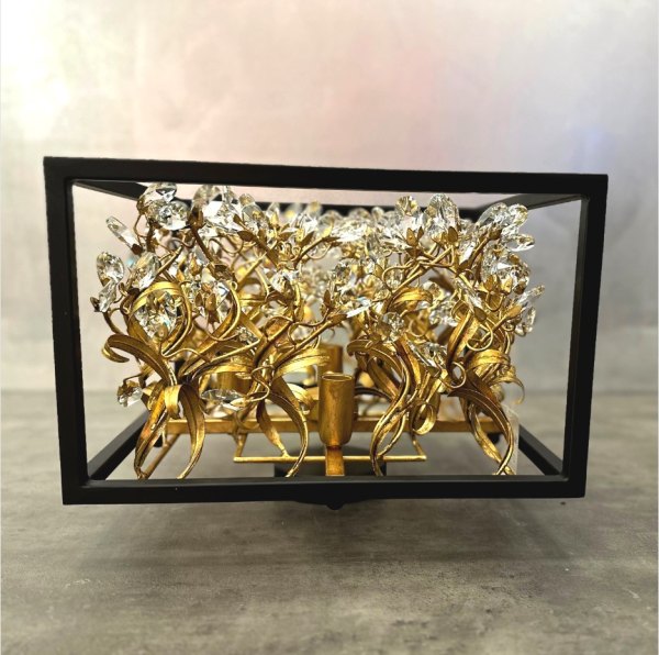 Arte Luce Deckenleuchte KA3333/4PL Gold/Schwarz - Kunstfertigkeit in Perfektion